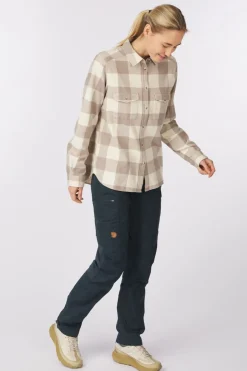 Discount Fjällräven Broek Kaipak Curved Navy Blue