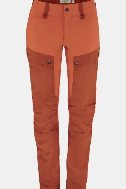Clearance Fjällräven Broek Keb rust/dark pink