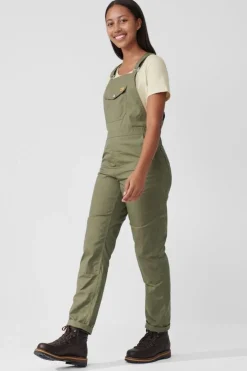 Discount Fjällräven Broek Vardag Dungaree Trousers W Green