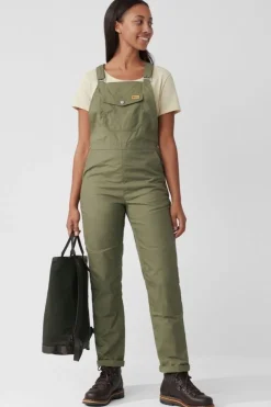 Discount Fjällräven Broek Vardag Dungaree Trousers W Green