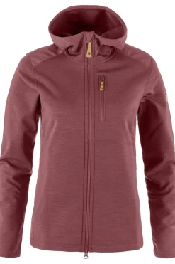Sale Fjällräven Fleece Keb Fleece Hoodie W Mesa Purple