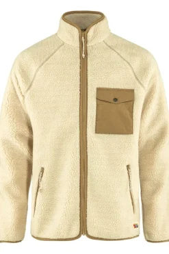 New Fjällräven Fleece Vardag Pile Chalk White