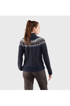Fleece Övik Knit Cardigan W-Fjällräven Discount