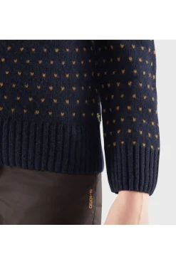 Fleece Övik Knit Cardigan W-Fjällräven Discount