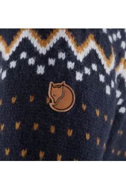 Fleece Övik Knit Cardigan W-Fjällräven Discount