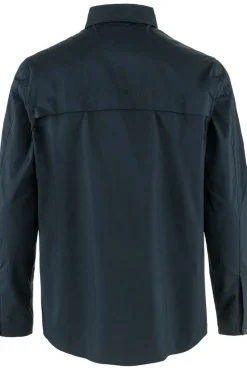 Best Fjällräven Hemd Abisko Trail Shirt Ls Dark Navy