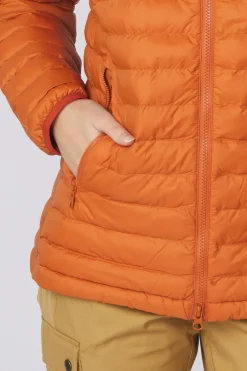 Sale Fjällräven Jas Expedition Lätt Hoodie W Terracotta Brown