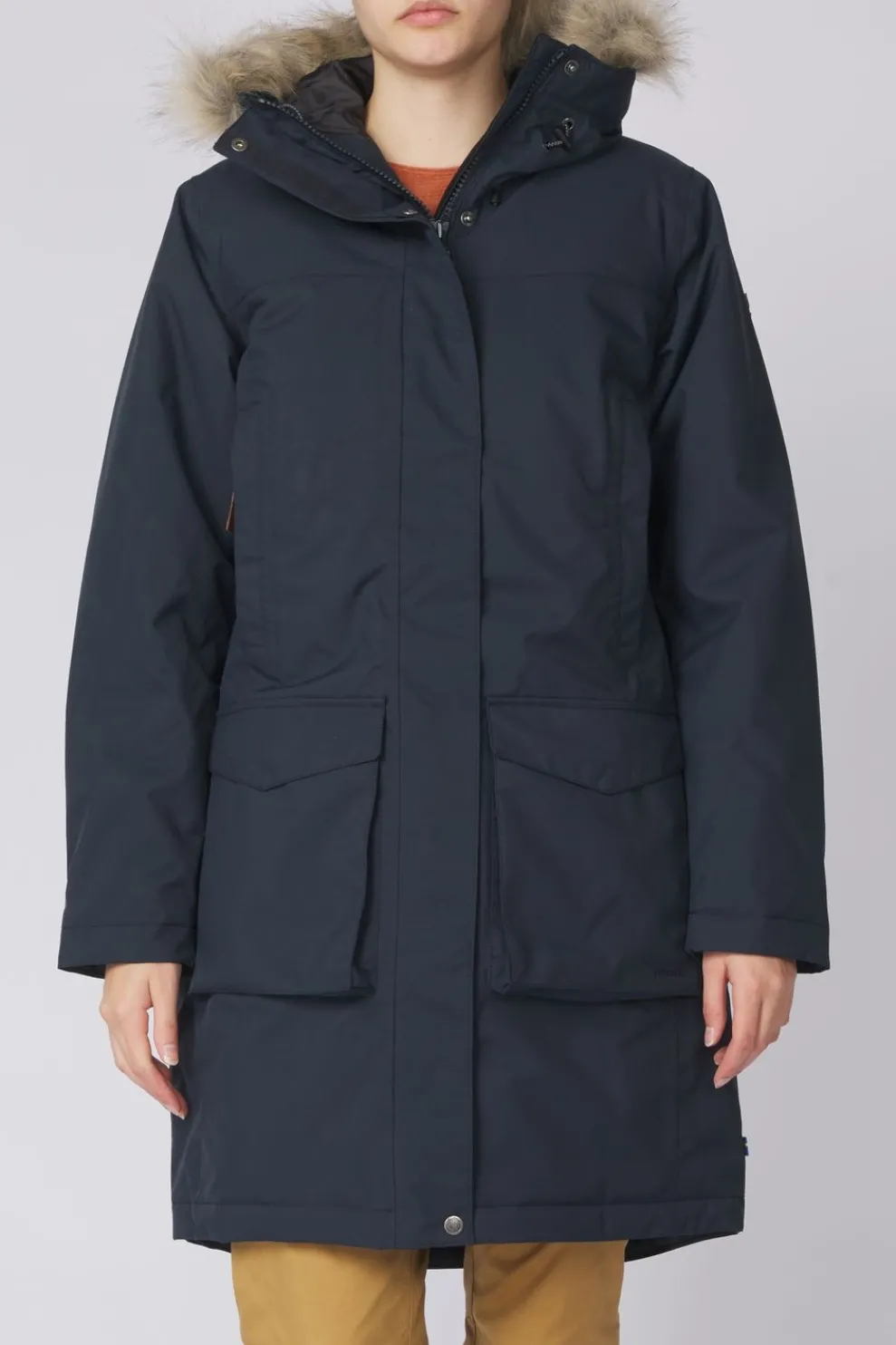 Sale Fjällräven Regenjas Nuuk Lite Parka W Dark Navy