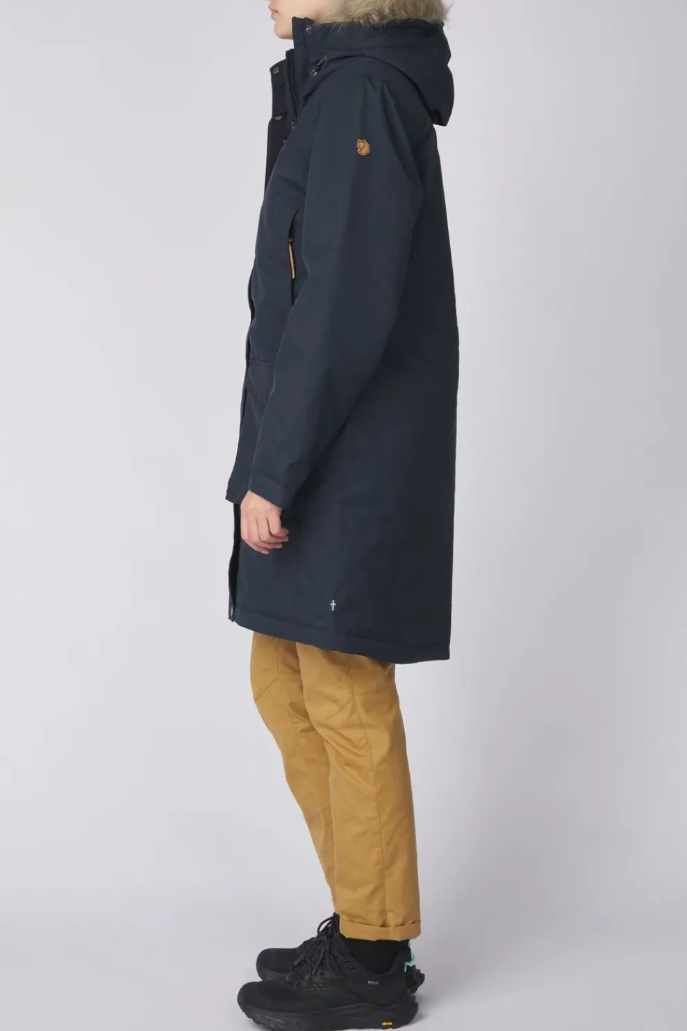 Sale Fjällräven Regenjas Nuuk Lite Parka W Dark Navy
