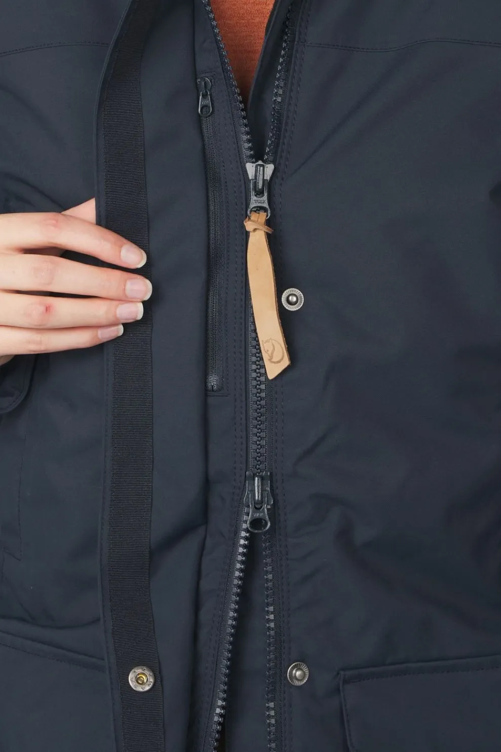 Sale Fjällräven Regenjas Nuuk Lite Parka W Dark Navy