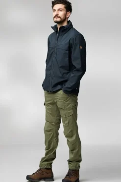 Hot Fjällräven Softshell Jas Abisko Hike M Dark Navy