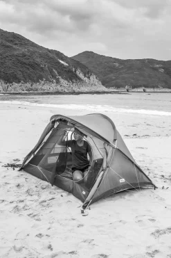 Outlet Fjällräven Tent Abisko View 2 dark green