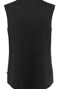 Clearance Fjällräven Top Abisko Wool Tank W Black