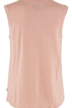 New Fjällräven Top Abisko Wool Tank W Chalk Rose