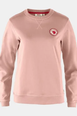 Sale Fjällräven Trui 1960 Logo Badge Sweater W Chalk Rose
