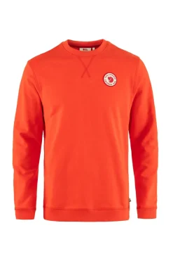 Outlet Fjällräven Trui 1960 Logo Badge Sweater M Flame Orange