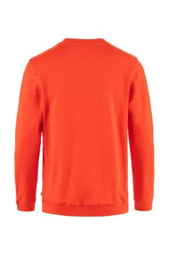 Outlet Fjällräven Trui 1960 Logo Badge Sweater M Flame Orange