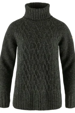 Trui Övik Cable Knit Roller Neck W-Fjällräven Online