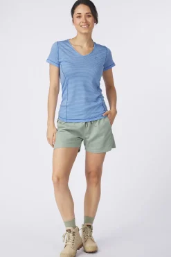 Best Fjällräven T-Shirt Abisko Cool Tee light blue