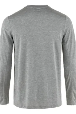 Clearance Fjällräven T-Shirt Abisko Day Hike Ls Tee Shark Grey