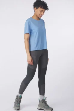 Online Fjällräven T-Shirt Abisko Lite Ss W Ultramarine