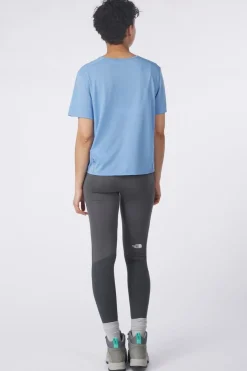 Online Fjällräven T-Shirt Abisko Lite Ss W Ultramarine