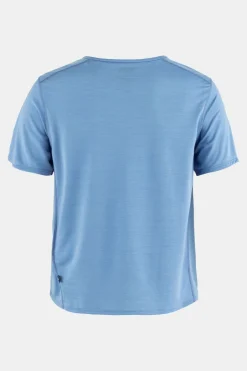 Online Fjällräven T-Shirt Abisko Lite Ss W Ultramarine