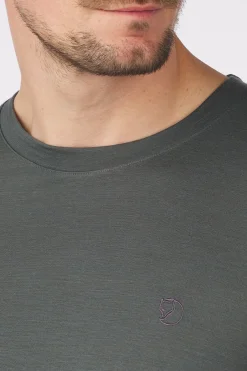 Hot Fjällräven T-Shirt Abisko Wool Ls M Basalt