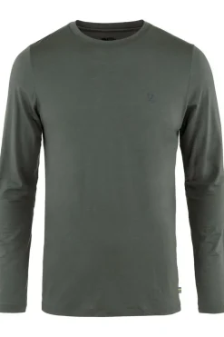 Hot Fjällräven T-Shirt Abisko Wool Ls M Basalt