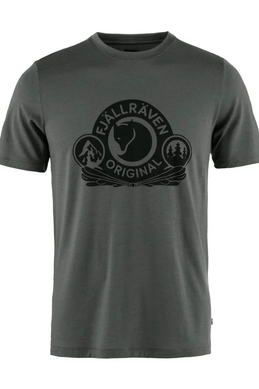 T-Shirt Abisko Wool Classic Ss M-Fjällräven Clearance