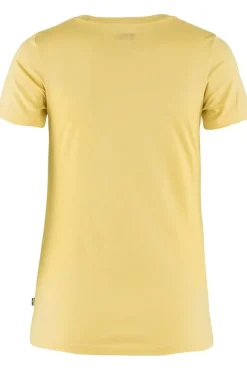 Sale Fjällräven T-Shirt Arctic Fox Print W Mais Yellow
