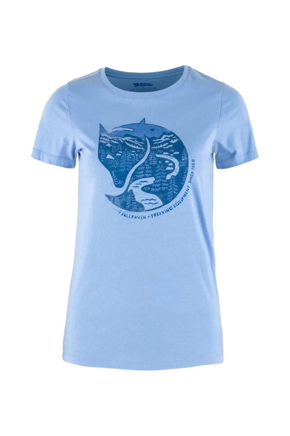 T-Shirt Arctic Fox Print W-Fjällräven Sale