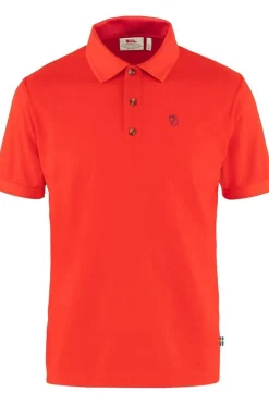 Hot Fjällräven T-Shirt Crowley Pique Shirt M True Red