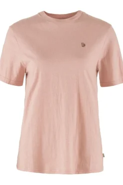New Fjällräven T-Shirt Hemp Blend Tee Chalk Rose