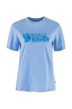 Clearance Fjällräven T-Shirt Lush Logo T-Shirt W Ultramarine