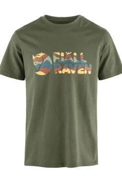 T-Shirt Multicolor Logo T-Shirt M-Fjällräven Clearance