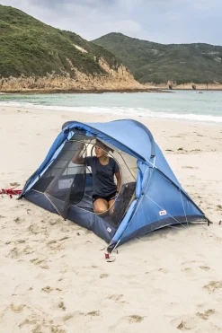 New Fjällräven Verhuur - Tent Abisko View 2 light blue