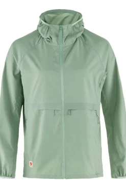 Discount Fjällräven Windstopper High Coast Wind Hoodie W Misty Green