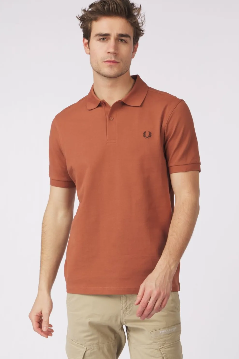 New Fred Perry Polo The Cinnamon/Crbrick