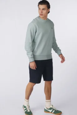 Sale Fred Perry Trui Crew Neck Ink Blue