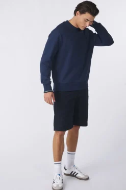Best Fred Perry Trui Crew Neck Ink Blue