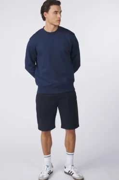 Best Fred Perry Trui Crew Neck Ink Blue