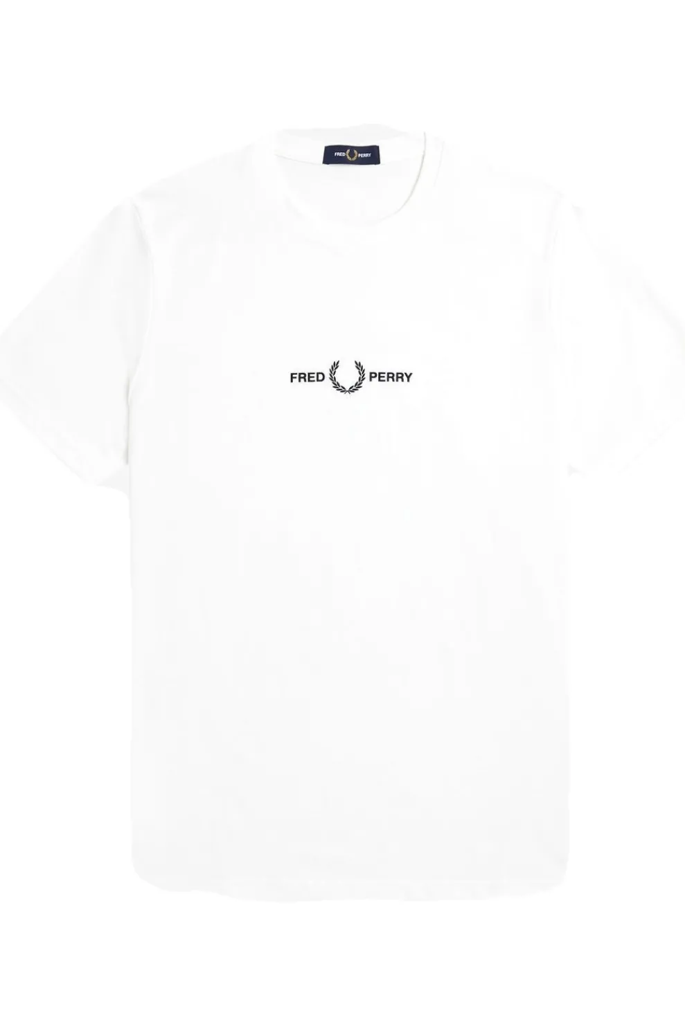 T-Shirt Embroidered-Fred Perry Outlet