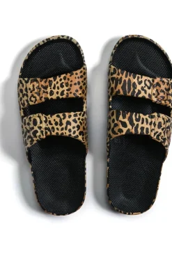 Best FREEDOM MOSES Slippers Original Fancy Fierce Black