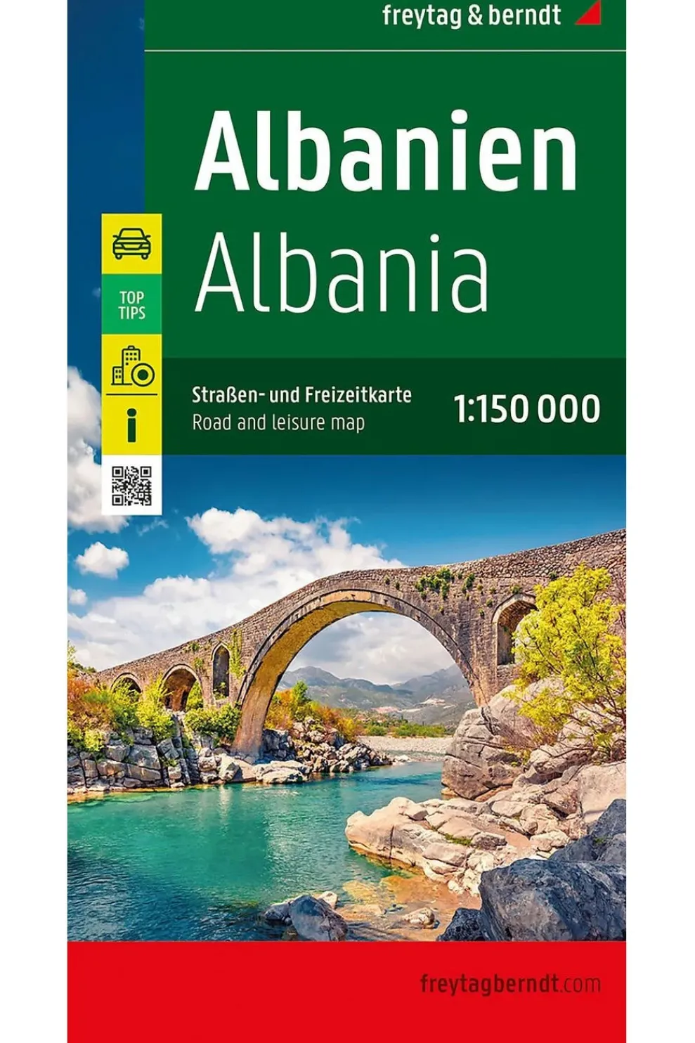 Boek Albanië F&B (+R)-Freytag & Berndt Outlet