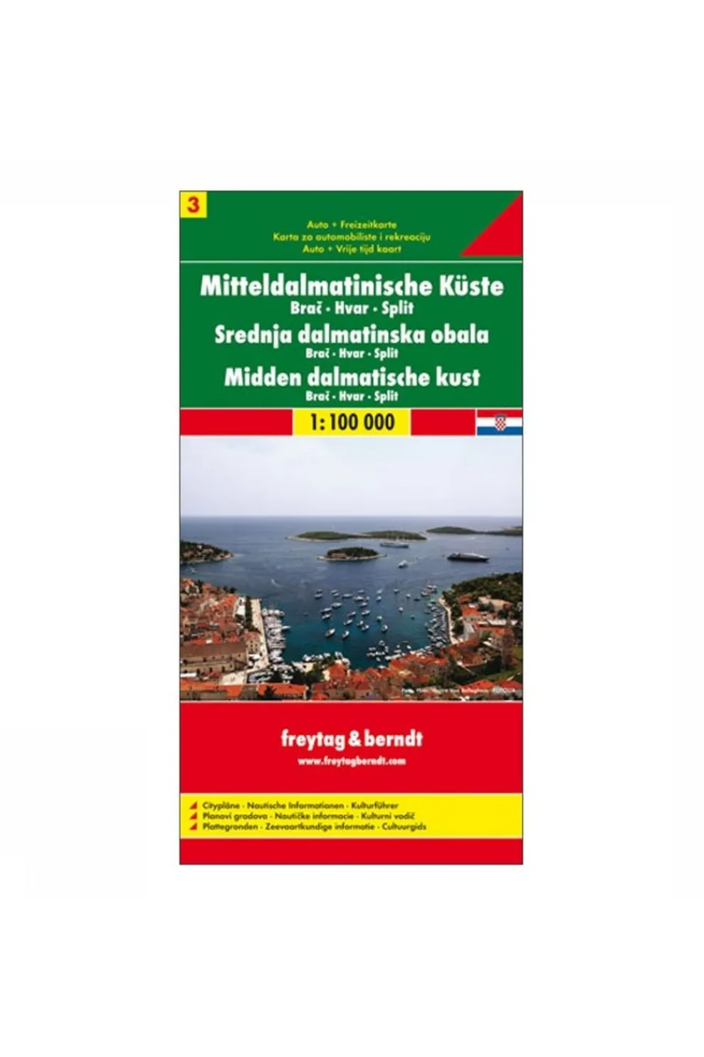 Dalmatische Kust 3 Brac/Hvar/Split f&b-Freytag & Berndt Sale