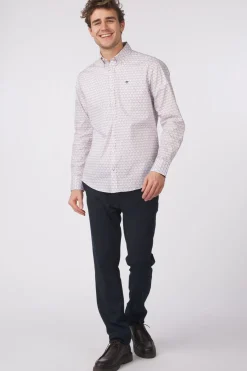 Best Fynch-Hatton Hemd Seasonal Poppy Red