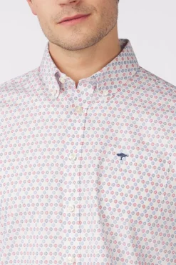 Best Fynch-Hatton Hemd Seasonal Poppy Red