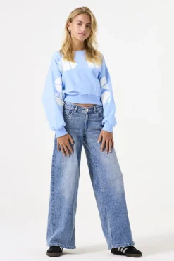 Outlet Garcia Trui A52660 Della Blue