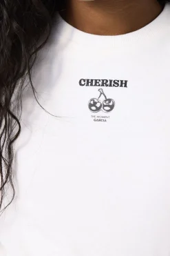 Discount Garcia T-Shirt B52401 Off White